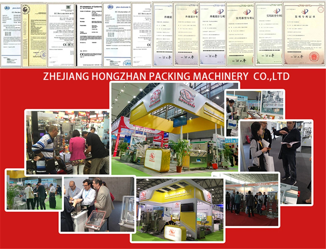 2019 Zhejiang Hongzhan Hot Sale High Quality HP500e Semi-Automatic Filling Machine for Paste Cosmetic Cream with Certificate