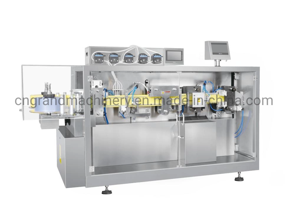 Single Dose Liquid Perfume Filling and Packaging Machine Customized Shape Ggs-118