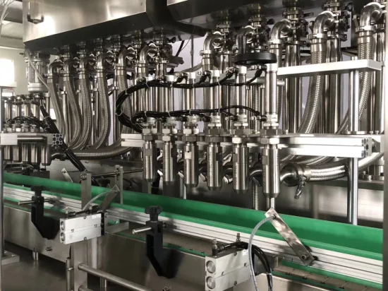 Automatische Produktionslinie für Tomatensauce-Chili-Marmeladenpaste zum Füllen, Verschließen und Verschließen von Etikettiermaschinen