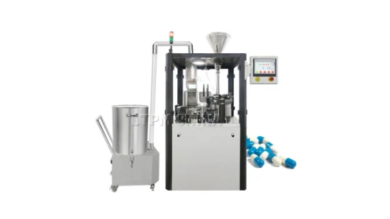 Njp-Serie Hochgeschwindigkeits-Pulverpellets für Hartgelatine, Laborfabrikmaschinen, automatische Kaffeekapsel-Füll- und Verschließmaschine